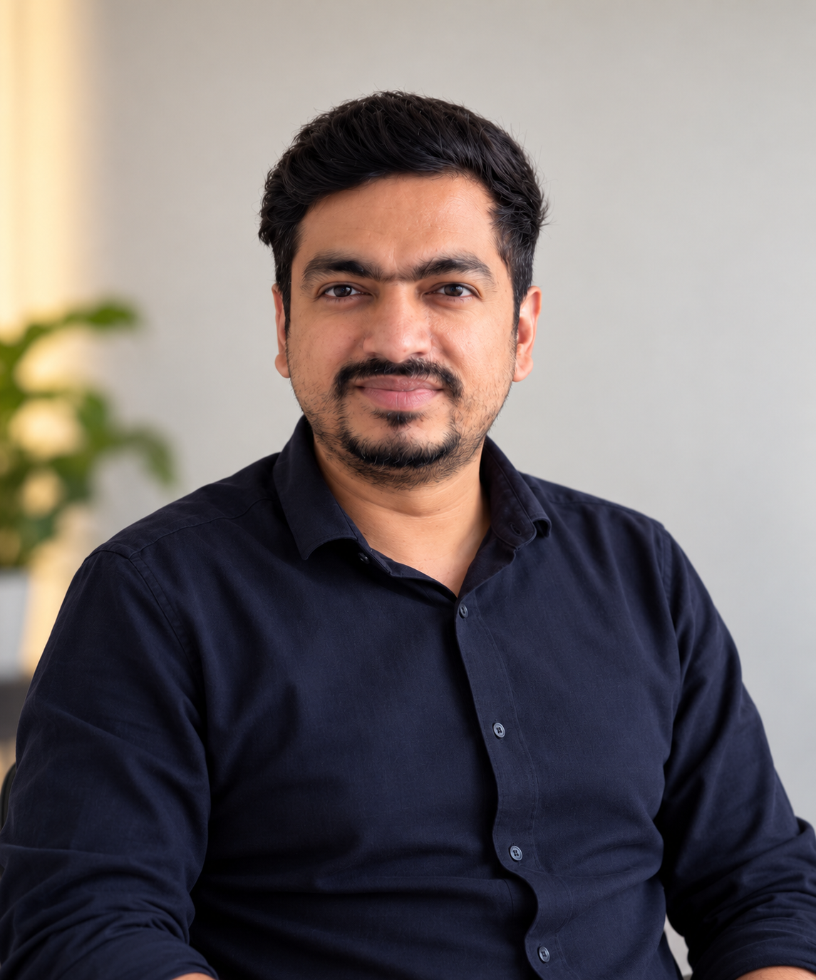 Professional portrait of CA Manoj Rathore, Chartered Accountant and SEBI Registered Research Analyst